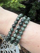 Seraphinite crystal beaded for sale  WIGAN
