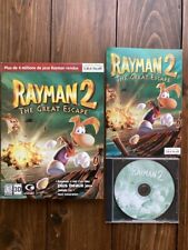 RAYMAN 2 THE GREAT ESCAPE PC CDROM Jogo Ubisoft Sequência Caixa Grande Na Caixa Funcionando Limpo comprar usado  Enviando para Brazil