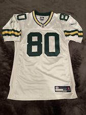 Green Bay Packers Donald Driver Authentic NFL Reebok Jersey sz44/48 RARE Vintage, used for sale  Brazoria