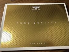 Bentley hardback brochure for sale  LANCASTER