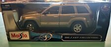 Maisto Special Edition #31119 Diecast 1/18 2005 Jeep Grand Cherokee in Khaki. for sale  Shipping to South Africa