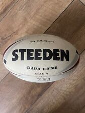 STEEDEN CLASSIC TRAINER RFL SIZE 4 RUGBY TRAINING BALL for sale  Shipping to South Africa