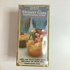 Vintage dessert cups for sale  Muskegon