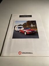 Vauxhall towing brochure for sale  NEWCASTLE UPON TYNE