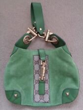 Gucci green suede for sale  CHRISTCHURCH