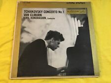 Van Cliburn” Tchaikovsky—Concierto No. "Vinilo estéreo de 1"" = VG + 12" LP disco clásico" segunda mano  Embacar hacia Argentina