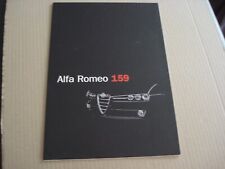catalogue/brochure  alfa romeo  159 -  4/2005 comprar usado  Enviando para Brazil