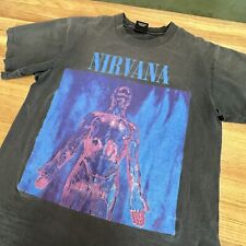 Camiseta Vintage 1992 Anos 90 Nirvana Sliver Band Tamanho Grande Etiqueta Gigante comprar usado  Enviando para Brazil
