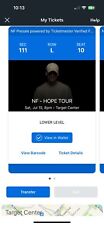 Concert tickets for sale  Minneapolis