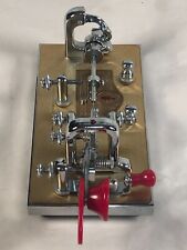Vibroplex Presentation Gold Telegraph Key Bug W/ Case - Vibro Keyer QST 1960 for sale  Shipping to South Africa