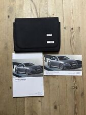 audi tt owners manual for sale for sale  RICHMOND