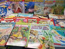 Lote de 10 libros de autobuses escolares mágicos aleatorios Joanna Cole Ms. Frizzle ciencia escuela en el hogar, usado segunda mano  Embacar hacia Argentina
