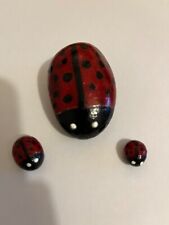 Set ladybird handpainted for sale  CAMBRIDGE