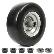 Universal Fit Flat Free 11x4.00-5 Lawnmower Tire 5" Centered Hub, 3/4" Bushing for sale  Shipping to South Africa