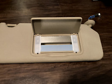 Beige Left Driver Side Sun Visor w/Lights Mirror - Honda Accord 2008-2012 for sale  Shipping to South Africa