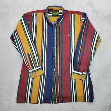 Camisa Besta Masculina Média Azul Amarelo Vermelho Vintage Cor Doce Alto Ousado Adulto M, usado comprar usado  Enviando para Brazil