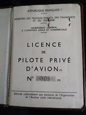 Licence pilote privé d'occasion  Saint-Omer