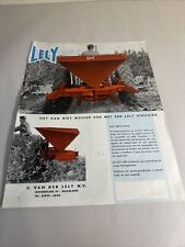 Lely 1250 fertilizer for sale  LINCOLN