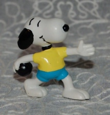 Used, Vintage Peanuts Snoopy Bowling PVC Figurine Cake Topper 1980s for sale  Shipping to South Africa