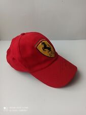 Cappellino ferrari autografato usato  San Cassiano