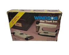 Mini hierro de viaje Windsor de doble voltaje con pulverizador y bolsa de viaje modelo CI-201 segunda mano  Embacar hacia Argentina