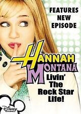 HANNAH MONTANA DVD LIVIN THE ROCK STAR LIFE WALT DISNEY MILEY CYRUS FRETE GRÁTIS comprar usado  Enviando para Brazil
