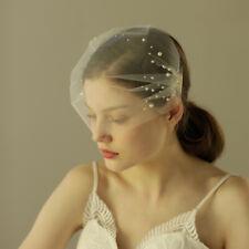 White birdcage veil for sale  Shipping to Ireland