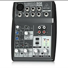 Behringer 5 input 1 mono stereo output compact mixer 502 XENYX Audio equipment for sale  Shipping to South Africa