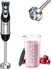 FRESKO Stainless Steel Hand Blender, 1200W Electric Stick Blender, used for sale  Shipping to South Africa