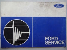 Ford serviceheft garntieschein gebraucht kaufen  Geseke