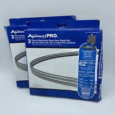 Used, Avanti Pro 3 pc. 62" Bandsaw Blade Set, NEW for sale  Shipping to South Africa