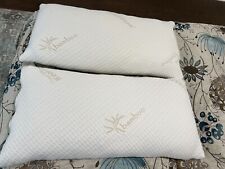 2 king bamboo pillows for sale  Basking Ridge