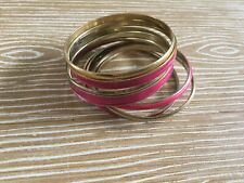 Pink gold bangles for sale  COLCHESTER