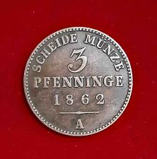 Pennies 1862 prussia for sale  Shipping to Ireland