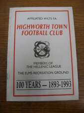 1995 highworth town for sale  BIRMINGHAM