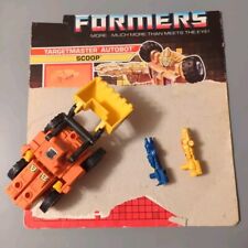 TRANSFORMERS G1  Targetmaster autobot  -  SCOOP  c/w tracer and holepunch . for sale  Shipping to South Africa