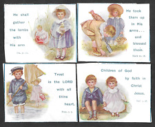 Victorian cards religious for sale  NORTH FERRIBY