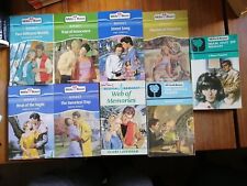Used, 9 Vintage Mills & Boon Romance Paperback Books Bundle 1970s to 1990. joblot for sale  Shipping to South Africa