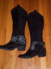 boots tall black for sale  Walling