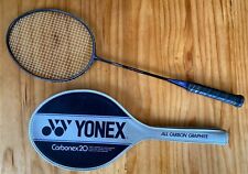 Usado, Raquete de badminton Yonex Carbonex 20 toda em carbono grafite, capa, feita no Japão, rara comprar usado  Enviando para Brazil