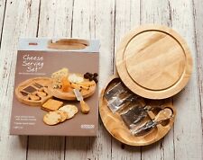Used, Wooden Cheese Board with Utensils , gift set, (slight imperfections/brand new) for sale  Shipping to South Africa