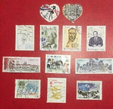 155 timbres oblitérés d'occasion  Burbure