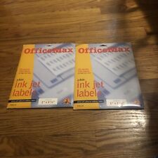 Officemax inkjet labels for sale  South Bend
