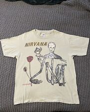 Camiseta Original Vintage 1993 Nirvana Incesticida Licenciada para o Gigante Kurt Cobain comprar usado  Enviando para Brazil