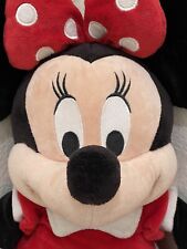 Usado, "Minnie Mouse Peluche Disney Store Original Juguete de Peluche Grande Rojo Vestido y Lazo 20""" segunda mano  Embacar hacia Argentina