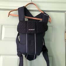 Baby Bjorn Baby Carrier clássico preto algodão recém-nascido 8-22 azul marinho limpo comprar usado  Enviando para Brazil