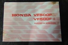 Honda vf500f vf500fii for sale  ATHERSTONE