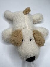 Dan Dee Laying Dog Plush Cream with Brown Ears And Tail 6” “Collectors Choice” for sale  Plano