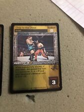 Lámina de corte al pecho de WWE RAW DEAL CCG segunda mano  Embacar hacia Argentina