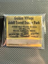 Matchbook golden village for sale  Keene